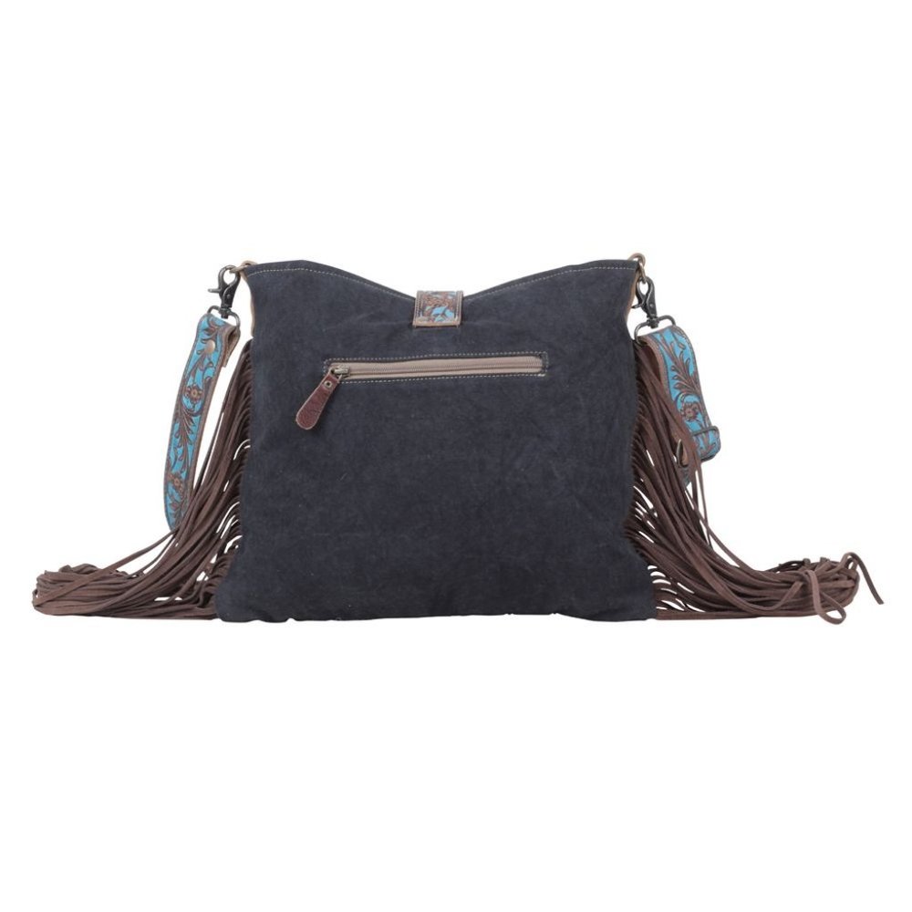 NWT Myra Leather/Rug Shoulder Bag - Picture 5 of 8